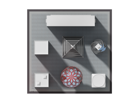 Zukunftsgeb&auml;ude 8 3D Modell