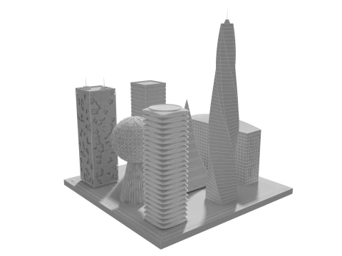 Future Building 8 3D Model