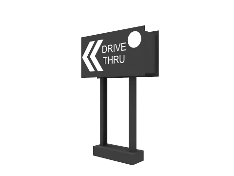 Street Billboard 3 3D Model