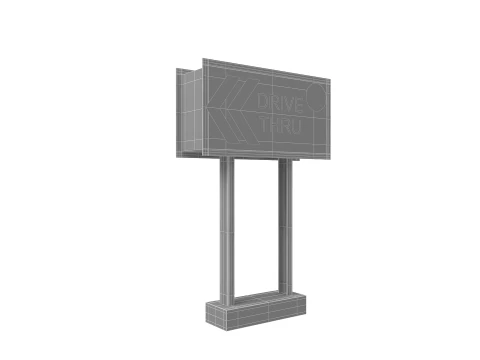 Street Billboard 3 3D Model