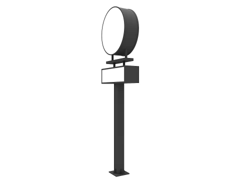 Street Billboard 4 3D Model