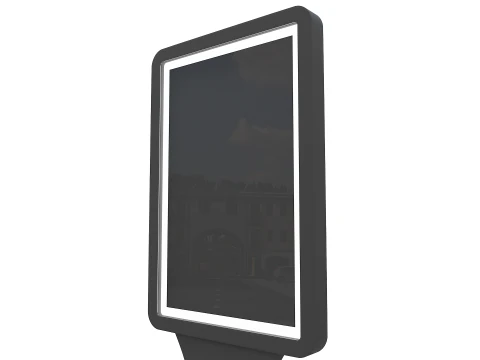 Outdoor de rua 5 Modelo 3D