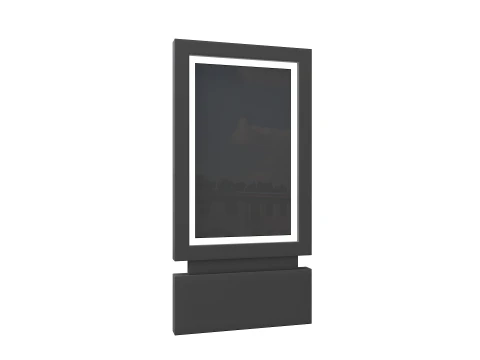 Street Billboard 6 3D Model
