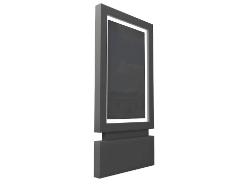 Street Billboard 6 3D Model