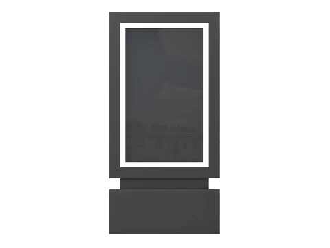 Street Billboard 6 3D Model