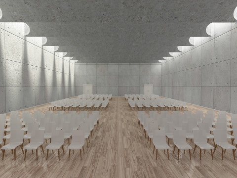 Congress Hall 3D Model