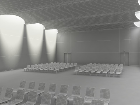 Congress Hall 3D Model