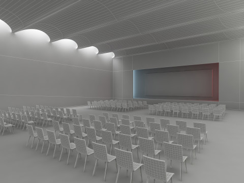 Congress Hall 3D Model