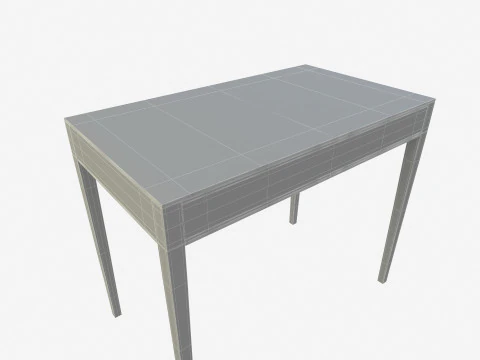 Scandinavian Table 3D Model