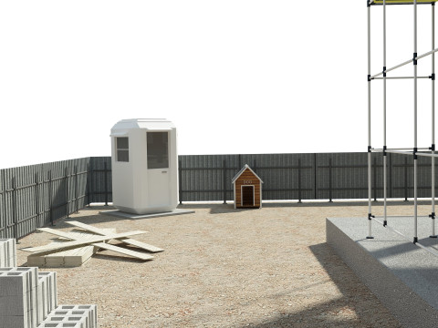 Building Construction 3D Model