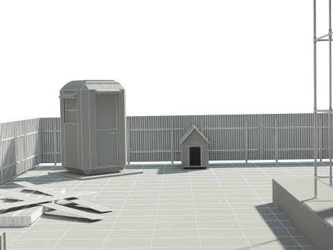 Building Construction 3D Model