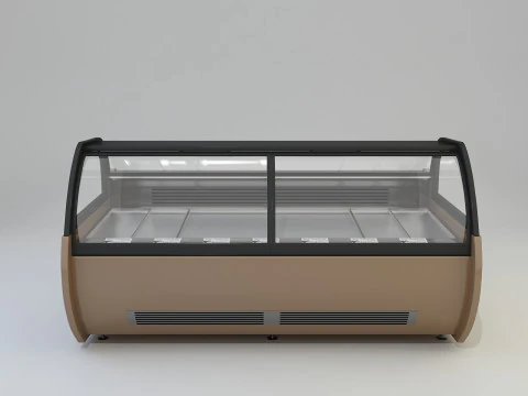 SuperMarket Freezer 3D Model
