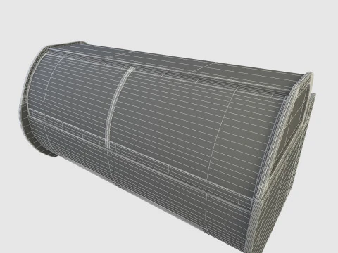 SuperMarket Freezer 3D Model