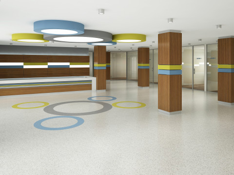 Lobby Interior 3D Model