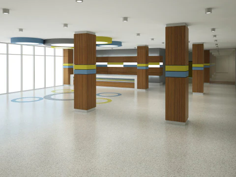 Lobby Interior 3D Model