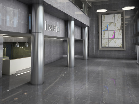 Lobby Interior 3D Model