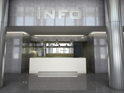 Lobby Interior 3D Model