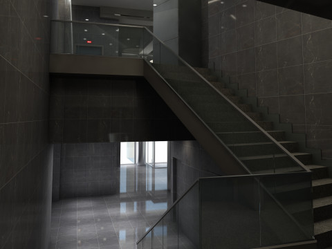 Lobby Interior 3D Model