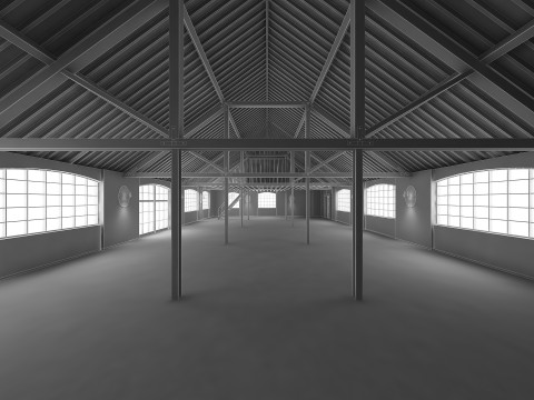 Loft Interior 3D Model