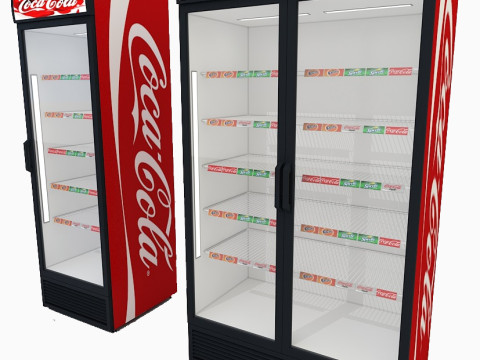 展示冰箱 3D 模型