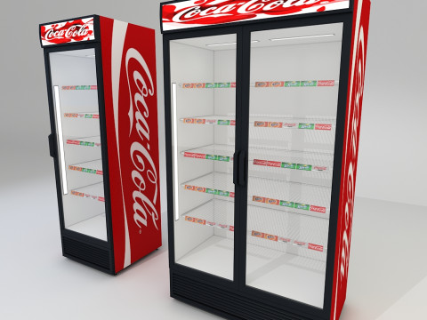 展示冰箱 3D 模型