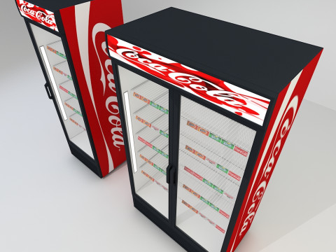 展示冰箱 3D 模型