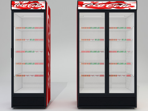 展示冰箱 3D 模型