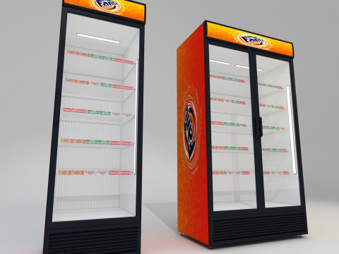 Teşhir Dolabı 3D Model