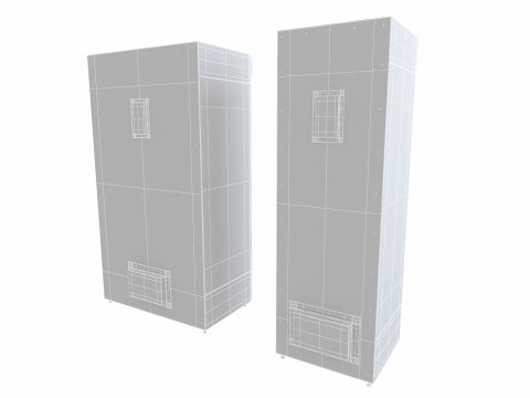 Teşhir Dolabı 3D Model