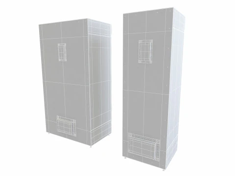 Display Fridge 3D Model