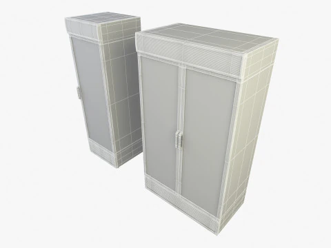 Display Fridge 3D Model