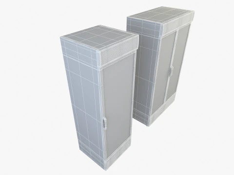Display Fridge 3D Model