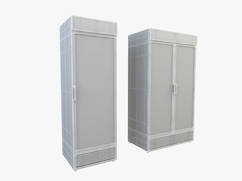 Display Fridge 3D Model