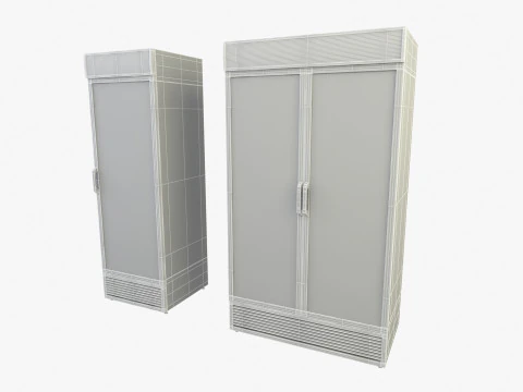 Display Fridge 3D Model