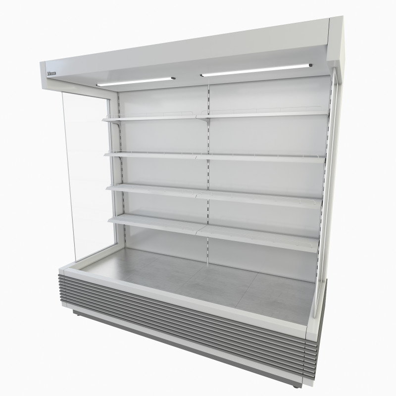 Open Display Cooler 3D Model .c4d .max .obj .3ds .fbx .stl .blend 