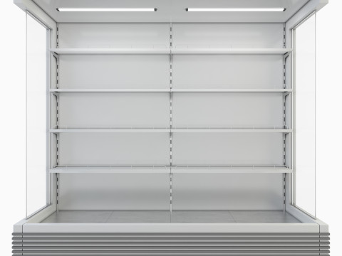 Open Display Cooler 3D Model