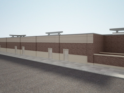 零售店大楼 3D 模型