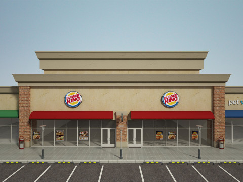Winkelgebouw 3D Model
