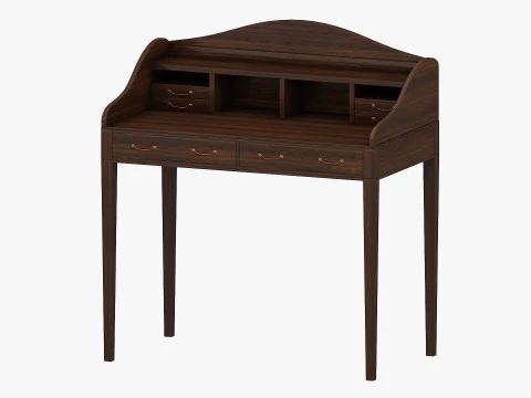 쓰기 테이블 3D 모델