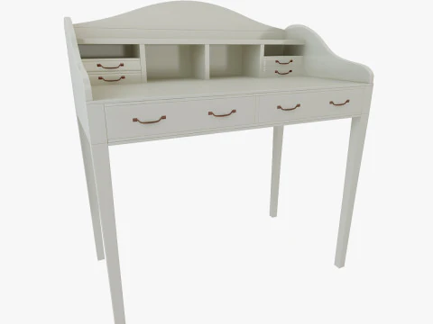 쓰기 테이블 3D 모델