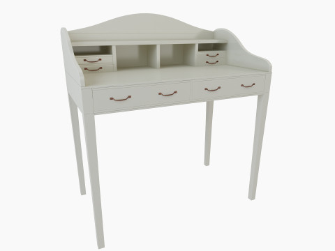 写字台 3D 模型