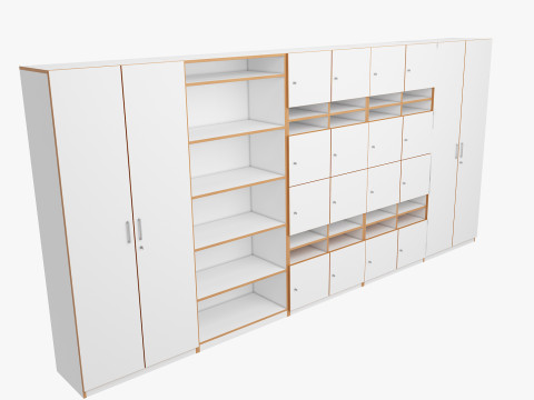 教室柜 3D 模型