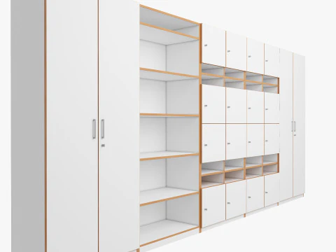 Classroom Cabinet 3D Model