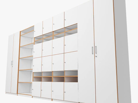 Classroom Cabinet 3D Model