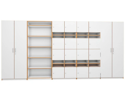 Classroom Cabinet 3D Model