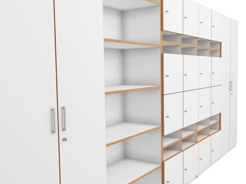 Classroom Cabinet 3D Model