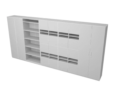 Classroom Cabinet 3D Model
