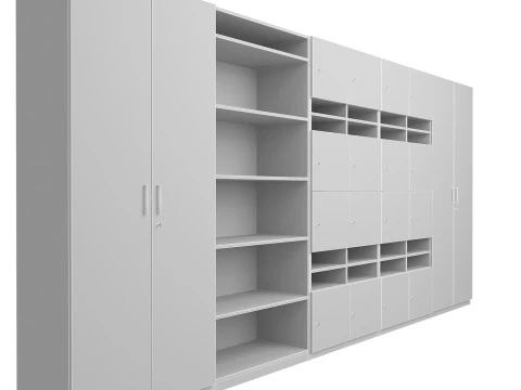 Classroom Cabinet 3D Model