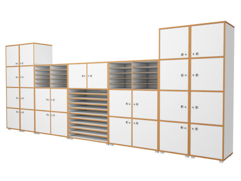 Kabinet Kelas Model 3D