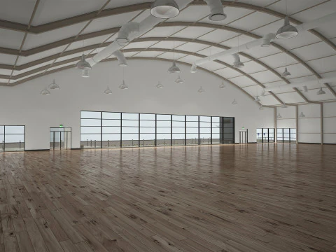 Store Building 3D Model